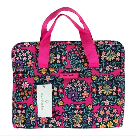 Vera Bradley Lighten Up Hanging Travel Organizer - Kaleidoscope Rosettes - Picture 10 of 10